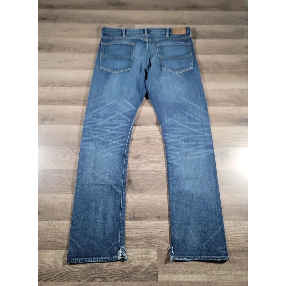 Polo Ralph Lauren Jeans Hampton Straight Size 38x32* Dark Wash Cotton Blend Mens